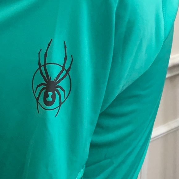 Spyder CYCLING 3/4 SLV TOP - Green - Picture 10 of 16